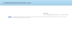 Desktop Screenshot of anabolizantesmaromba.com